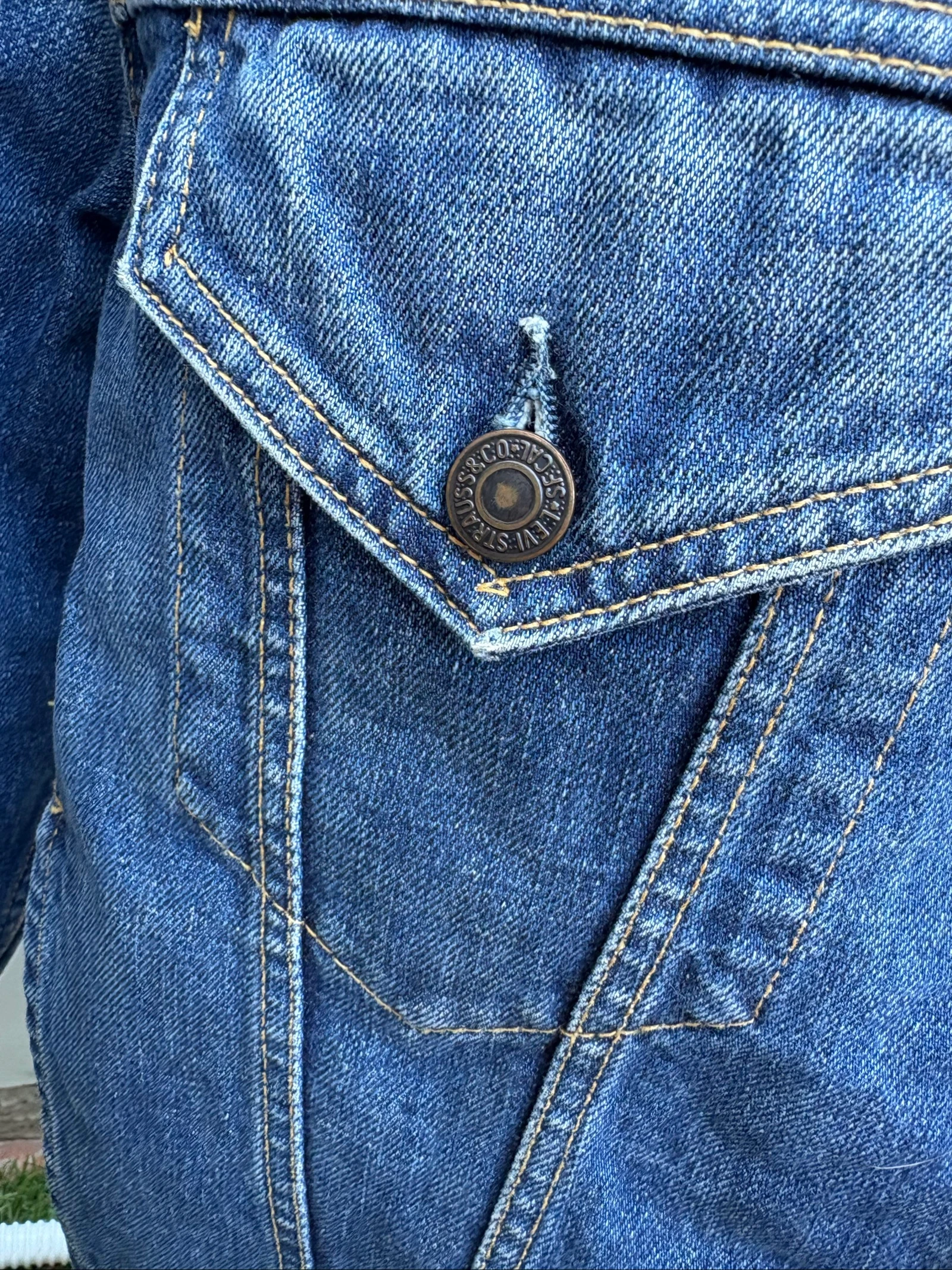 Veste en jean Lévis  – photo 5